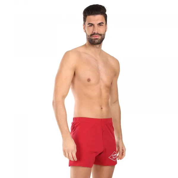 Pánske trenky Lee Cooper červené (PO38819-4) M, trenírky