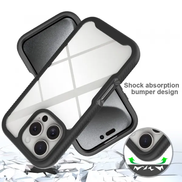 JP Defense360 obal, iPhone 16 Pro, čierny