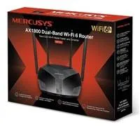MERCUSYS MR70X Aginet WiFi6 router (AX1800, 2,4GHz/5GHz, 3xGbELAN, 1xGbEWAN)