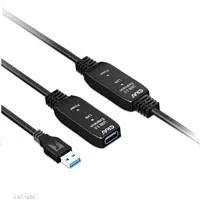 Kábel USB Club3D 3.2 Kábel aktívneho opakovača Gen1 M/F 28AWG, 15 m