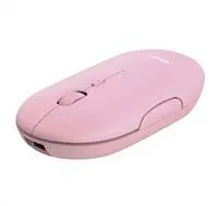 TRUST myš PUCK, bezdrôtová, USB, ružová