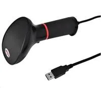 Virtuos CCD 2D čítačka Virtuos HT-855A, USB, stojan, čierna