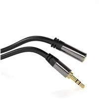 Predlžovací kábel PREMIUMCORD, Jack 3.5 mm - Jack 3.5mm M/F 3m