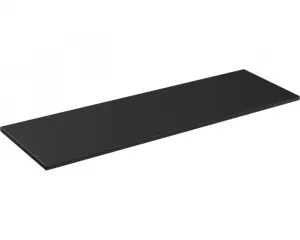 Comad Závěsná skříňka SantaFe Domi s deskou a umyvadly 140 cm černá