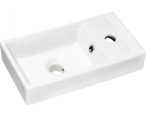 Comad Závěsná skříňka Casad Vedea se zápustným umyvadlem 40 cm černá