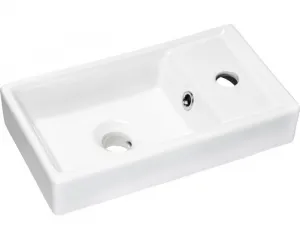 Comad Závěsná skříňka Casad Vedea se zápustným umyvadlem 40 cm černá