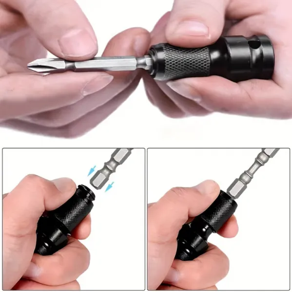 AMOEBA Redukcia, adaptér štvorhran / gola 1/2" na šesťhranný bit