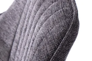 Furniria Dizajnová barová stolička Jadwiga tmavosivá