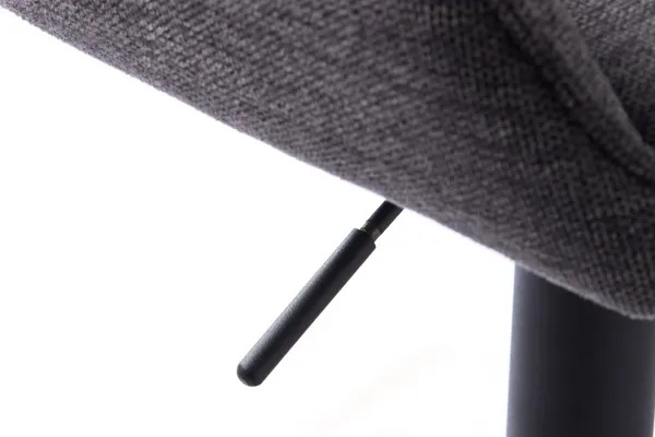 Furniria Dizajnová barová stolička Jadwiga tmavosivá
