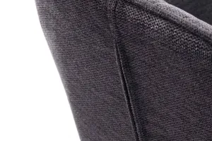 Furniria Dizajnová barová stolička Jadwiga II tmavosivá
