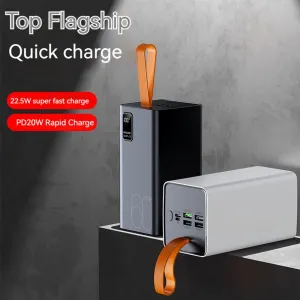Powerbanka 60000mAh, PD 22,5 W, QC3.0, biela