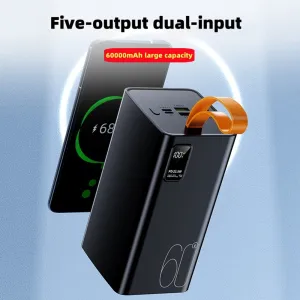 Powerbanka 60000mAh, PD 22,5 W, QC3.0, biela
