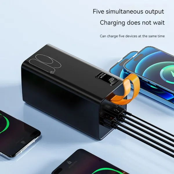 Powerbanka 60000mAh, PD 22,5 W, QC3.0, biela