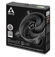 ARCTIC ventilátor BioniX P140 PWM PST 140x140x28mm, sivý