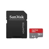 SanDisk MicroSDXC karta 128GB Ultra (140MB/s, A1 Class 10 UHS-I ) + adaptér