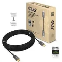 Club3D HDMI kábel, Ultra High Speed HDMI™ Certified AOC Cable, 4K120Hz/ 8K60Hz (M/M), 15 m
