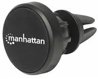 Držiak telefónu do auta Manhattan, magnetický držiak telefónu do ventilácie v aute, čierny