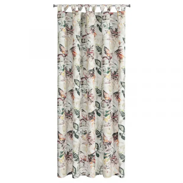 ArtFir Záves na terasu GARDEN 2 PU | biela/sivá 155 x 200 cm