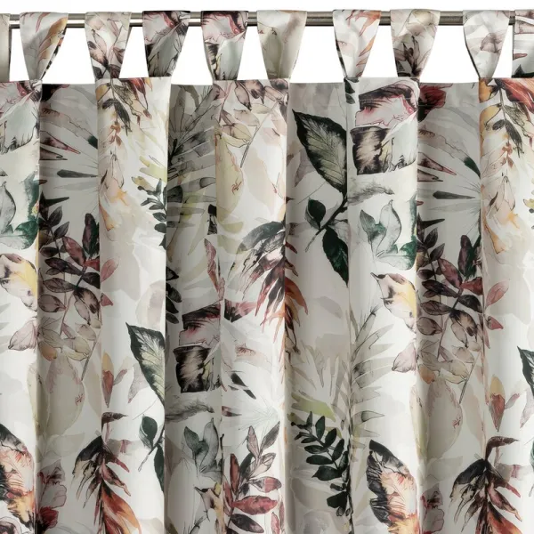 ArtFir Záves na terasu GARDEN 2 PU | biela/sivá 155 x 200 cm