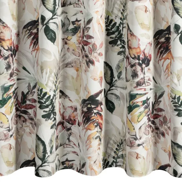 ArtFir Záves na terasu GARDEN 2 PU | biela/sivá 155 x 200 cm