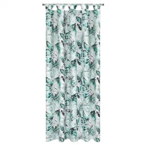 ArtFir Záves na terasu GARDEN 2 PU | biela/zelená 155 x 200 cm