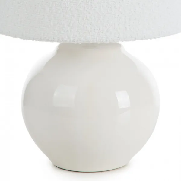 Dekoračná lampa COLINS biela
