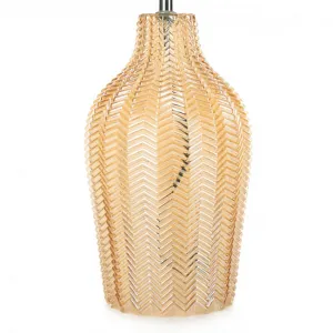 Dekoračná lampa GAVIN 01 béžová / zlatá