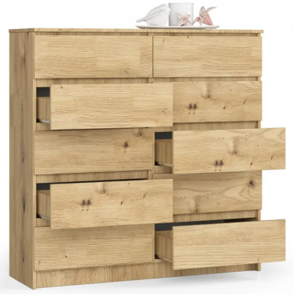 Ak furniture Komoda Kuba 120 cm dub artisan