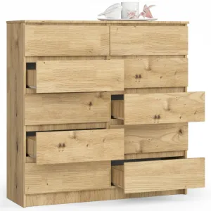 Ak furniture Komoda Kuba 120 cm dub artisan
