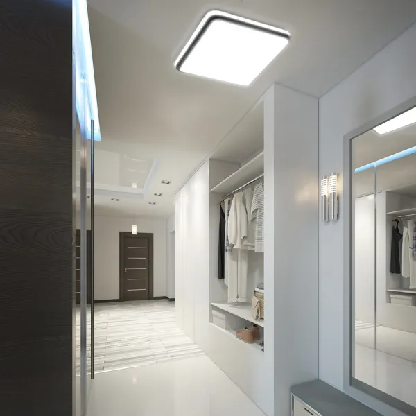 DECOREUM LED STROPNÉ SVIETIDLO ŠTVORCOVÉ 90W + DIAĽKOVÉ OVLÁDANIE LDL-01
