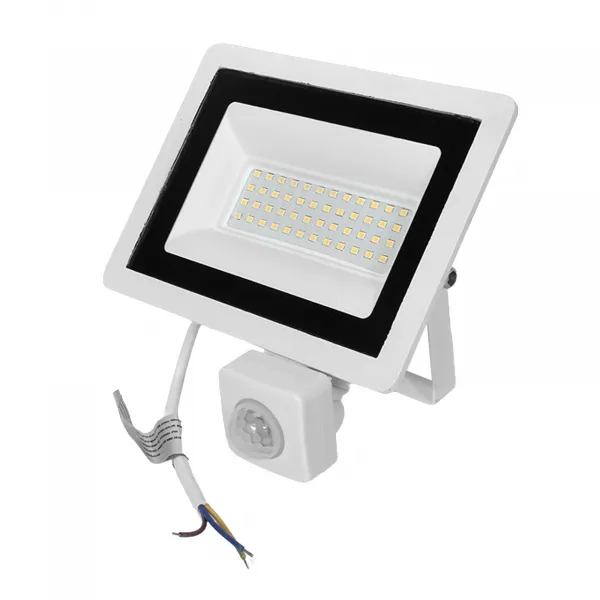 DECOREUM REFLEKTOR S POHYBOVÝM SENZOROM BIELY 30W V. NEUTRÁLNY