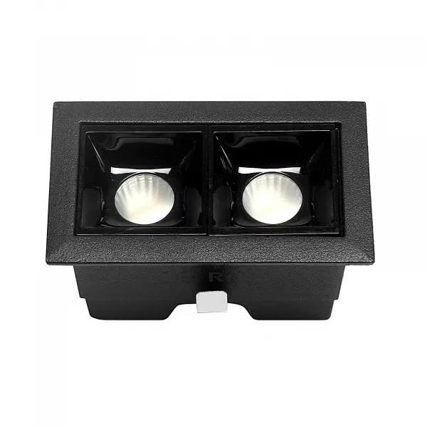 DECOREUM Zapustená lineárna LED lampa 4W 3000K čierna JDL-2T