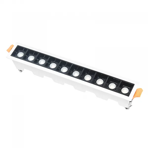 DECOREUM Zapustené lineárne LED svietidlo 20W 3000K biele JDL-10T