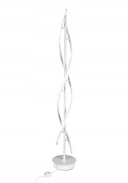 DECOREUM TREND BIELA ​​STOJACIA LAMPA 70W + DIAĽKOVÉ OVLÁDANIE DL-F10