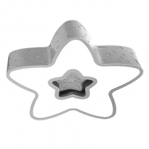 DECOREUM DETSKÉ LED STROPNÉ SVIETIDLO GRAY STAR 28W + DIAĽKOVÉ OVLÁDANIE