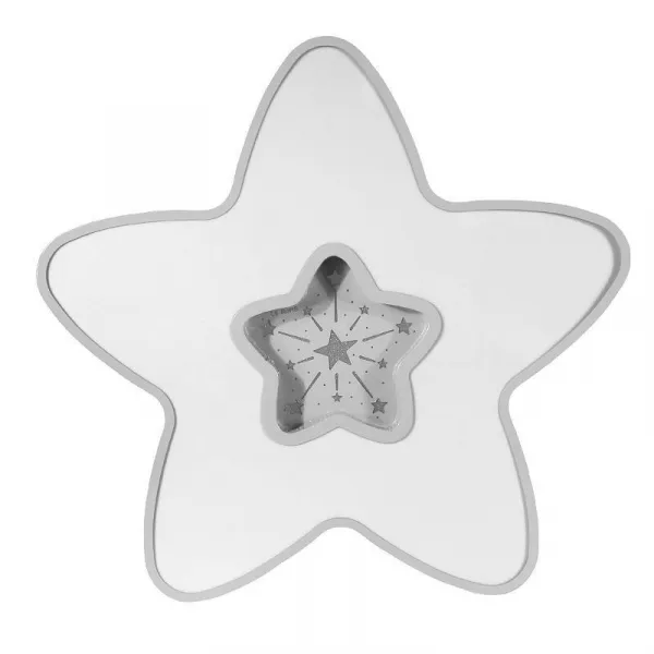 DECOREUM DETSKÉ LED STROPNÉ SVIETIDLO GRAY STAR 28W + DIAĽKOVÉ OVLÁDANIE