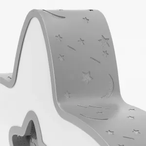 DECOREUM DETSKÉ LED STROPNÉ SVIETIDLO GRAY STAR 28W + DIAĽKOVÉ OVLÁDANIE