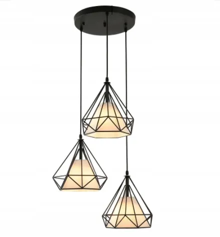 DECOREUM Loftová lampa s okrúhlym držiakom Diamond