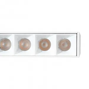 DECOREUM Magnetická lampa s diódami 12W 3000K DDCX-GS12-220 Biela