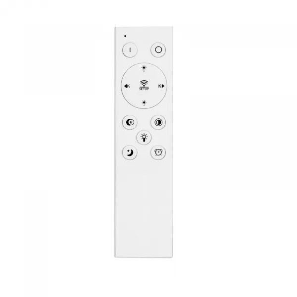 DECOREUM Závesná LED lampa 60w biela DL-J06 + diaľkové ovládanie MONA