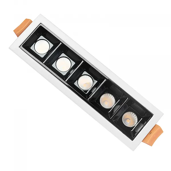 DECOREUM Zapustené lineárne LED svietidlo 10W 4000K biele JDL-5T