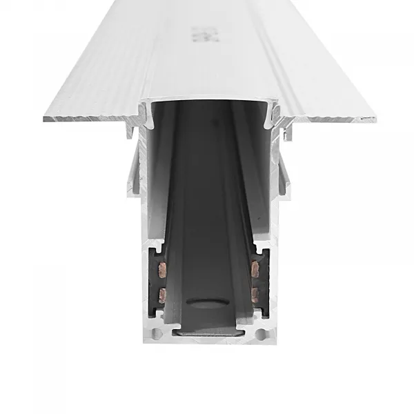 DECOREUM Magnetická lišta LL-20C pre zapustenú montáž 200 cm biela