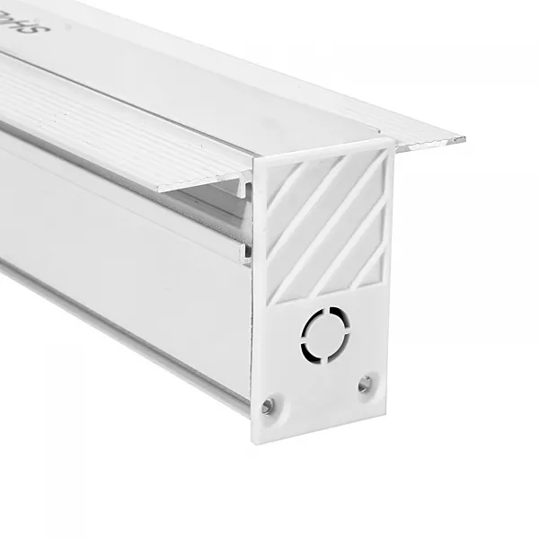 DECOREUM Magnetická lišta LL-20C pre zapustenú montáž 200 cm biela