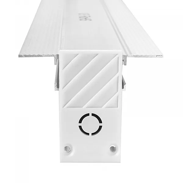 DECOREUM Magnetická lišta LL-20C pre zapustenú montáž 200 cm biela