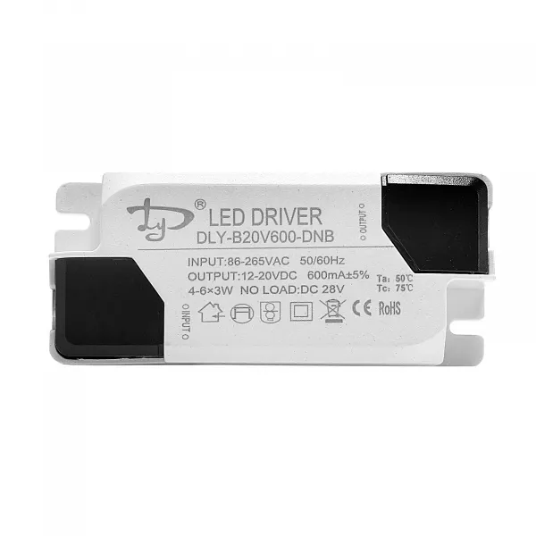 DECOREUM Zapustené lineárne LED svietidlo 10W 4000K biele JDL-5T