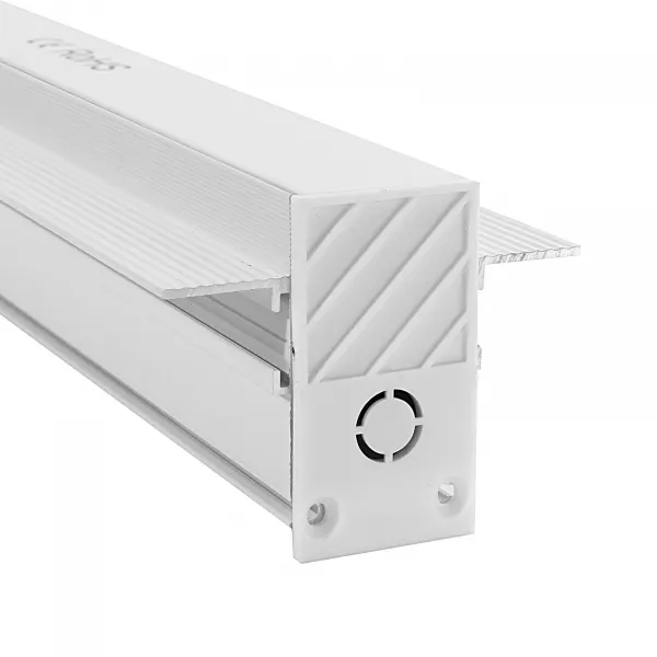 DECOREUM Magnetická lišta LL-20A pre zapustenú montáž 200 cm biela