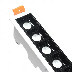 DECOREUM Zapustené lineárne LED svietidlo 20W 3000K biele JDL-10T