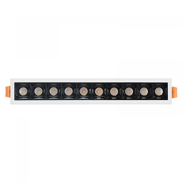 DECOREUM Zapustené lineárne LED svietidlo 20W 3000K biele JDL-10T
