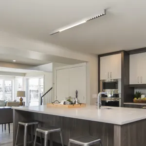 DECOREUM Prémiová lineárna lampa čiernobiela 40W 3000K DDXT1200