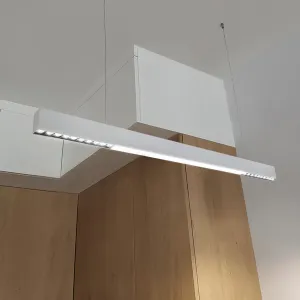 DECOREUM Prémiová lineárna lampa čiernobiela 40W 3000K DDXT1200
